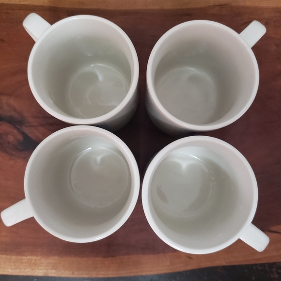 Vintage set of Morton Salt coffee mugs Set of 4 - Picture 7 of 11